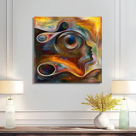 Designart - Inner Reality Landscape Painting